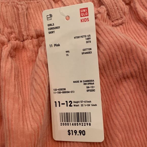 Uniqlo Corduroy Skirt 11/12 - Picture 4 of 6